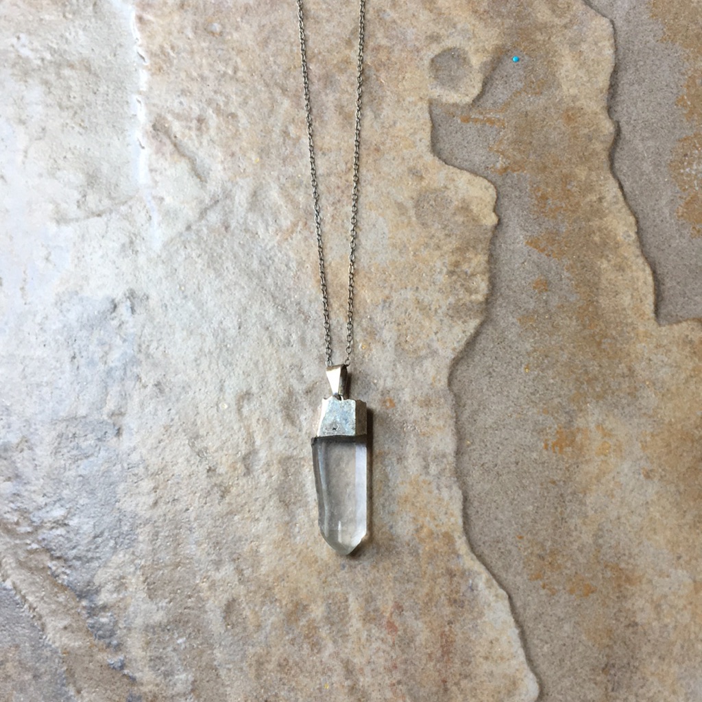 Clear Crystal Necklace